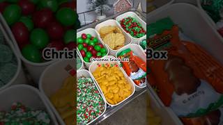 ASMR CHRISTMAS SNACK BOX asmr christmas snackbox chocolate candies shorts foryou funvideo [upl. by Llenaej]