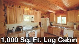 1000 Sq Ft Log Cabin  The Black Forest [upl. by Leimaj]