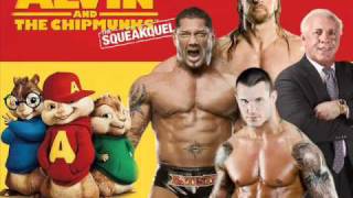 WWE Evolution Theme Song CHIPMUNKED  quotLine in the Sandquot [upl. by Ecaidnac692]