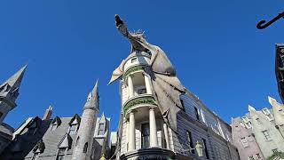 Diagon Alley and Gringotts Bank Universal Studios Orlando [upl. by Edrea]