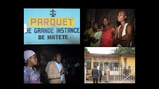 CNDHLES TRAITEMENTS INHUMAINS DES DÉTENUS amp LÉTAT DES CACHOTS DE KINSHASA LAISSENT A DÉSIRER [upl. by Ytinirt754]