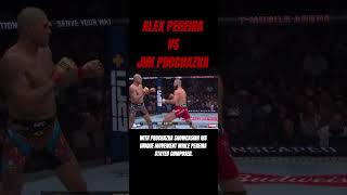 Alex pereira vs Jiri prochazka 2 fight highlights alexpereira jiriprochazka mma ufc ko [upl. by Nnaynaffit]