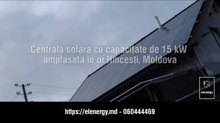 Panouri fotovoltaice Moldova ⛅ Panouri solare in Hincesti — 15 kW [upl. by Aymik]