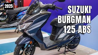 2025 New Scooter Suzuki Burgman 125 Abs Review [upl. by Weinshienk]