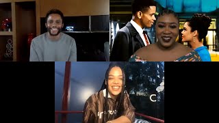 Sylvies Love Interview Tessa Thompson and Nnamdi Asomugha [upl. by Haldeman]