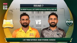 Live  Peshawar vs FATA  Match 59  National T20 202324  PCB [upl. by Neeluj540]