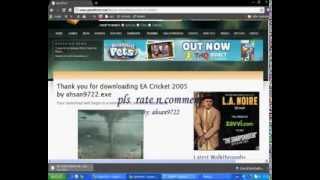 ea cricket 2005 free download full version [upl. by Dyche]