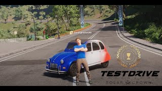 PS5 2CV World record 14889 Live Event 01  Volant G29  TDU Solar Crown [upl. by Ingunna]