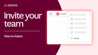 How to invite teammates to Asana [upl. by Cost]