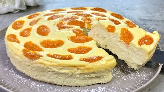 👉 NUR 4 ZUTATEN 👈 mega einfacher Käsekuchen schnell und lecker Rezept  74 [upl. by Nyliuqcaj565]