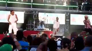 Portmore empire perform live vybz kartel black ryno popcaan jah vinci [upl. by Salomone]