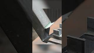 Metal tube easy 90 degree joint Metal joint idea [upl. by Eiknarf946]