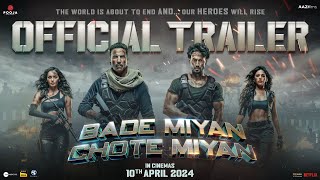 Bade Miyan Chote Miyan Official Trailer  Akshay Kumar  Tiger Shroff  Releasing at PVR on April 10 [upl. by Llemaj]