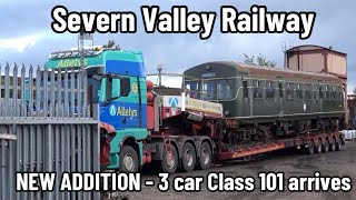 Severn Valley Railway  NEW ADDITION 3 car Class 101 DMU from Ecclesbourne Valley Railway [upl. by Katherin]