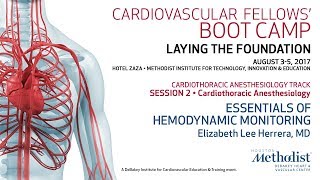 Essentials of Hemodynamic Monitoring Elizabeth Lee Herrera MD [upl. by Eirrab]