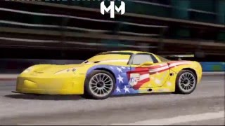 Cars 2 Game English  Jeff Gorvette Buckingham Sprint  Canyon Run  Casino Tour [upl. by Odiug]