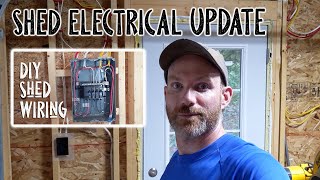 The Video Youve All Been Waiting ForDIY Shed Electrical UPDATE [upl. by Jer]