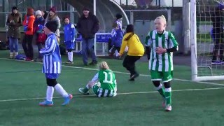 Hartlepool v Easington Girls Russell Foster League 2016 [upl. by Suoivatco]