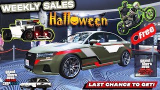 GTA Online Halloween 2024 GTA 5 Online WEEKLY UPDATE  FREE CARS CARS TO BUY Halloween EVENT [upl. by Kalk]