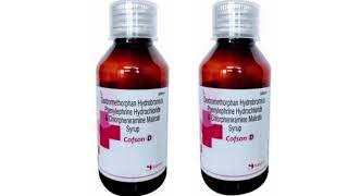 Cofson D Syrup Demethorphan Hydrobromi Denylephrine Hydrochord Chlorpheniramine Males Syrup [upl. by Alamaj38]