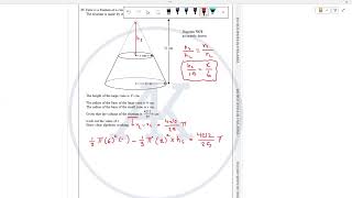 4MA12H2023OctoberQ23Mensurations [upl. by Adlih]