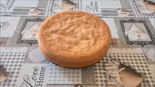 Pan di Spagna alto la ricetta classica soffice e senza lievitoHow to make sponge cake [upl. by Hamehseer182]