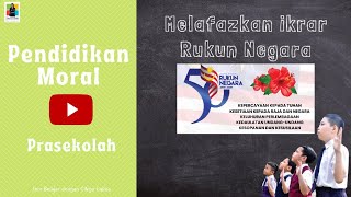 Melafazkan ikrar Rukun Negara [upl. by Higley]