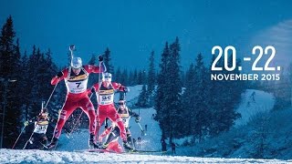 Biathlon 15km Mass Start Men November 22nd 2015 Sjusjoen Norway [upl. by Miles]