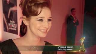 Josefine Preuß im Interview  GOLDENE KAMERA 2014 [upl. by Analle]