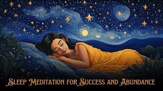 Sleep Meditation for Success and Abundance  Manifest Prosperity While You Sleep [upl. by Alletniuq]