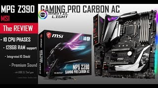 MSI MPG Z390 Gaming Pro Carbon AC a missed opportunity [upl. by Koeninger]