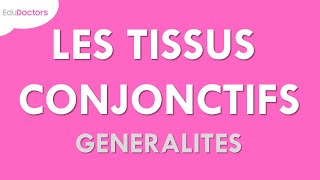 Les tissus conjonctifs  généralités  Histologie [upl. by Ecirtap146]