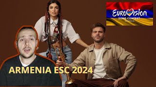 LADANIVA  Jako Armenia 🇦🇲 Eurovision 2024 reaction [upl. by Simonetta]