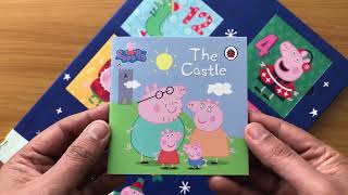 09 The Castle Peppa Pig Christmas Advent Calendar 24 Books  Read Aloud Book for Children [upl. by Otilrac]