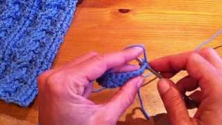 Comment faire des torsades au crochet [upl. by Kcireddor]