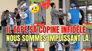 Test de fidélité qui finit mal il bastonne sa copine infidèle [upl. by Hajidahk]