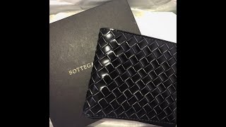 보테가베네타 지갑 언박싱 Bottega Veneta Wallet Unboxing [upl. by Krystin]