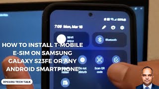 How to Install TMobile eSIM on Samsung Galaxy S23FE  StepbyStep Guide [upl. by Carlisle92]