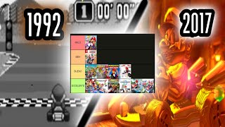 RANKING DEFINITIVO TODOS LOS JUEGOS DE MARIO KART SAGA PRINCIPAL [upl. by Aical]