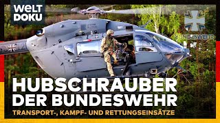 MILITÄRHUBSCHRAUBER DER BUNDESWEHR  Spitzentechnik im Lufteinsatz  WELT HD Doku Update [upl. by Aicinod138]