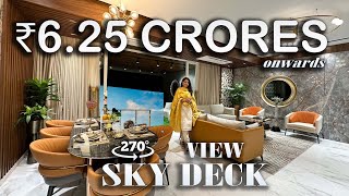 3BHK Luxury Living with Breathtaking 270° Sky Deck Views in Parel Mumbai [upl. by Aeiram]