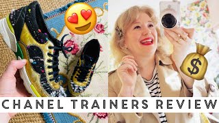 Chanel trainers review Plus how much they cost 💰 [upl. by Heidt]