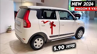 Maruti Suzuki Wagon r 2024 new model in india Wagon r vxi 2024 on road price features review [upl. by Id100]