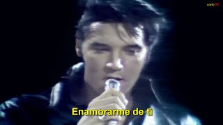 CANT HELP FALLING IN LOVE Subtitulada Español Elvis Presley [upl. by Ledairam]