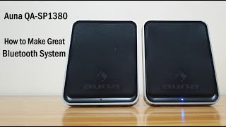 Auna QASP1380  How to Make Great Bluetooth System [upl. by Vudimir]