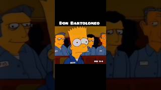 Don Bartolomeo 🎩 thesimpsons bartsimpson humor shorts shortsfeed shortsviral [upl. by Yslek]