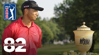 Tiger Woods wins 2009 WGCBridgestone Invitational  Chasing 82 [upl. by Surtimed]