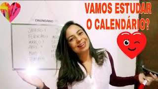 EDUCAÇÃO  AULA SOBRE CALENDÁRIO ANO BIMESTRETRIMESTRE E SEMESTRE [upl. by Eycal]