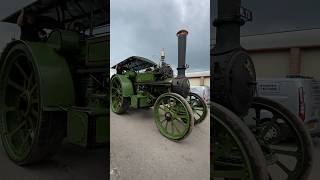 Huge aveling and porter traction engine steamengine automobile steamlocomotive whistle steam [upl. by Whitten579]