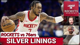 Houston Rockets Defensive Struggles Continue Vs Joel Embiid amp 76ers  Amen amp Cam Growth amp More [upl. by Isadore]